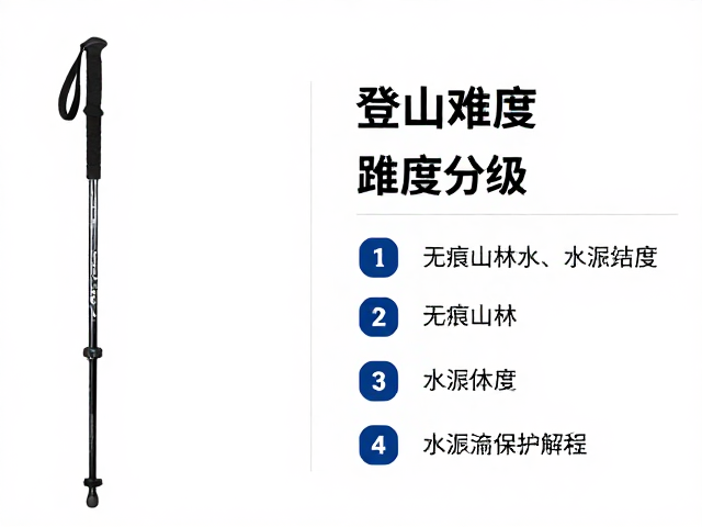 登山杖使用指南，路线难度分级与无痕山林水源保护详解