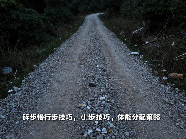 复杂地形夜训的视觉适应与碎石路态解析