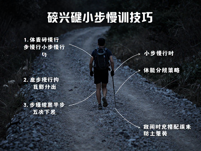 小步慢行中的生物力学控制与动作细节