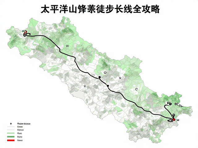 太平洋山脊步道PCT高强度穿越，特色主题徒步长线全攻略