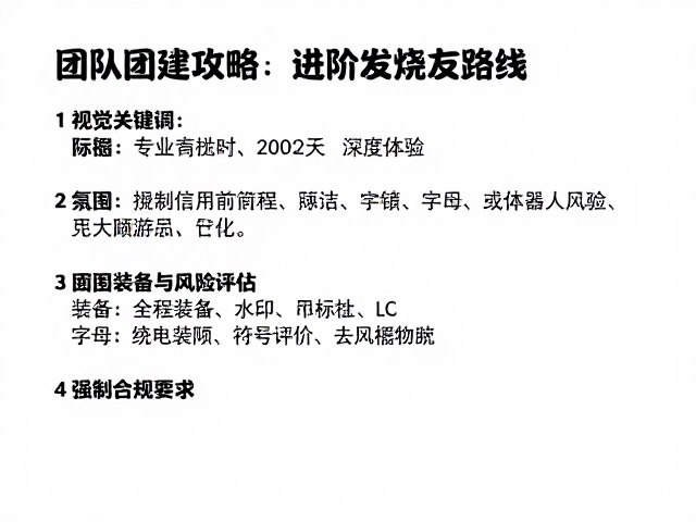 行前准备与安全规范:专业装备与风险评估