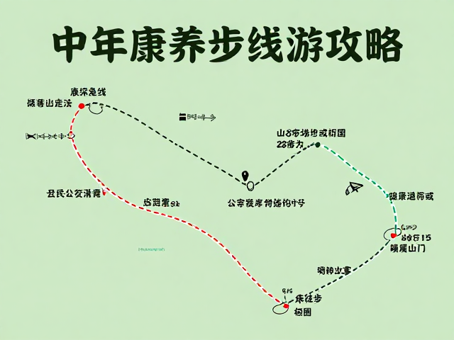 公交直达的康养徒步路线选择逻辑