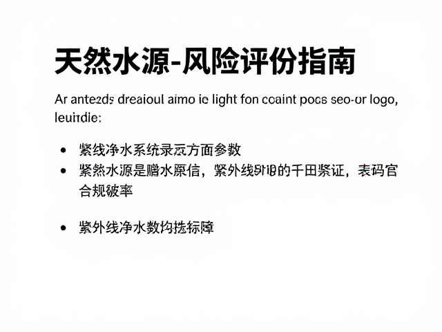 紫外线净水系统的运行参数与验证