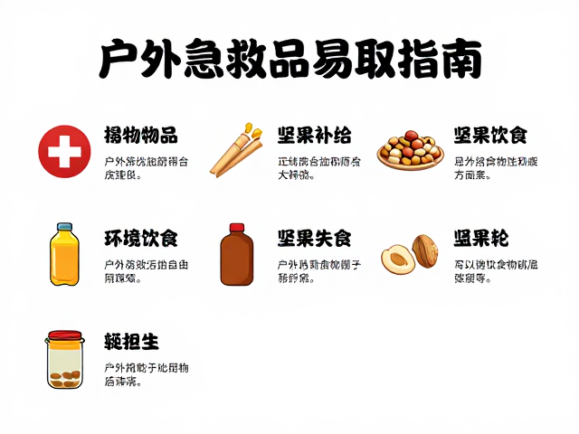 户外急救用品的触手可及布局
