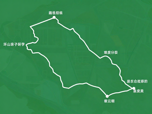 路线规划与难度分级