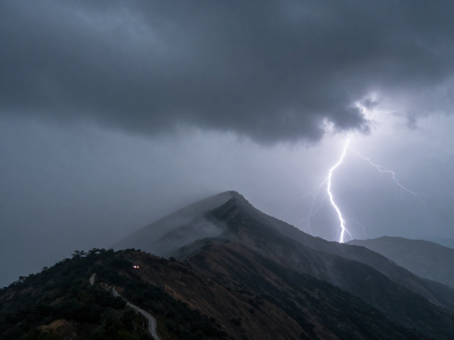 雷暴远离山脊！突发大雾能见度归零，急救包应急避险指南