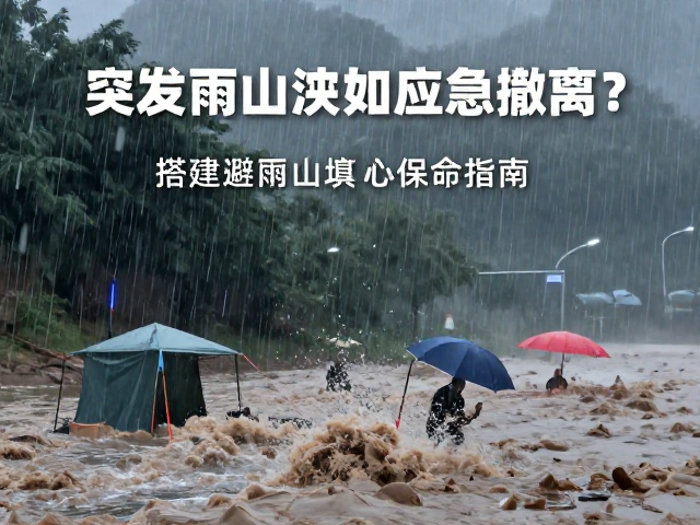 避风环境搭建与临时避险策略