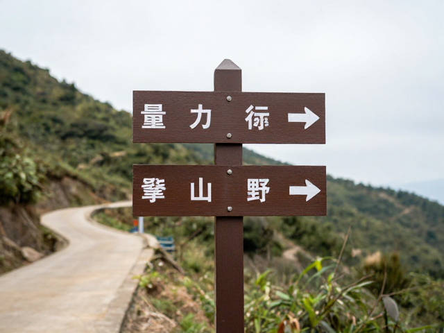 路标系统与行进安全指引
