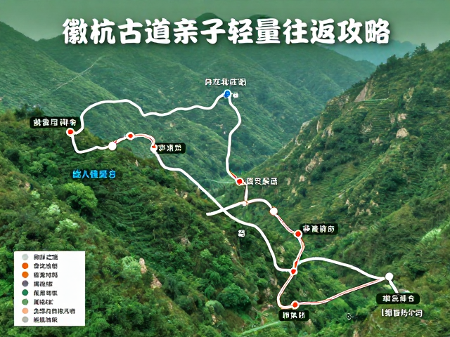 徽杭古道亲子轻量往返攻略，含零食清单与路线详解