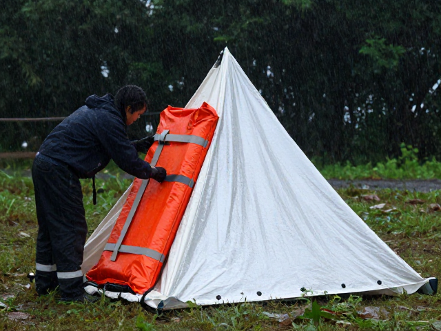 雨天临时庇护所搭建的标准作业程序