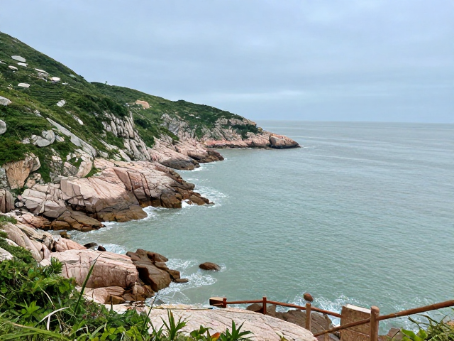 浙江象山至石浦的渔村海岸线