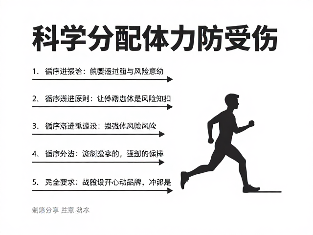 循序渐进加重需配心理建设与风险意识，科学分配体力防受伤