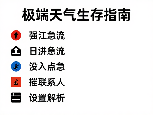 被困环境下的资源管理与信号传递
