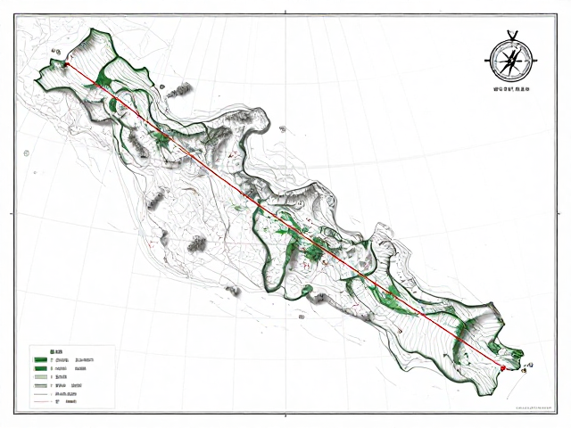 地图实操中的等角投影与地形解读