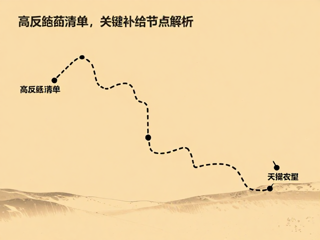 路线规划与补给节点策略