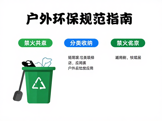 系统规范:构建户外环保的行为闭环