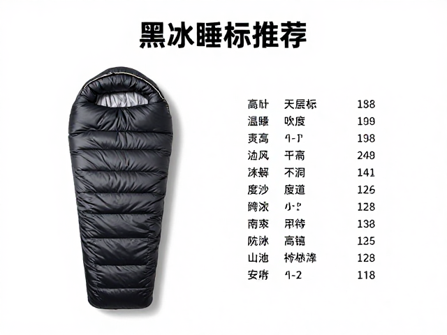 黑冰睡袋极限温标与使用场景解析