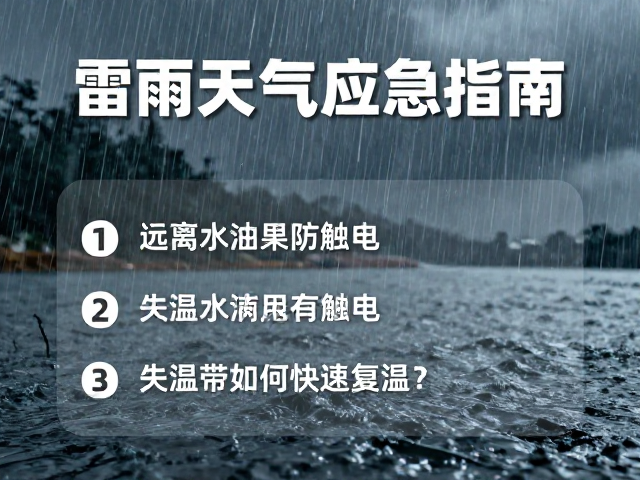 雷雨天气下的触电风险与水面避险