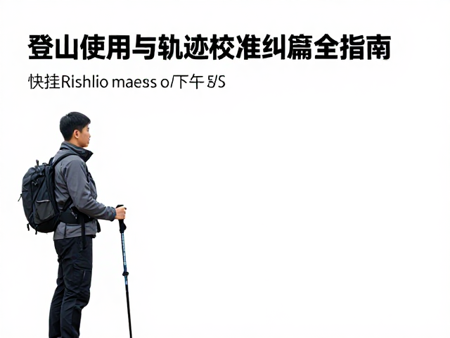 轨迹校准与纠偏的操作细节