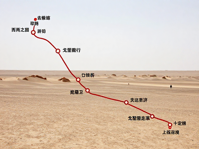 戈壁荒漠徒步长线攻略，每日行程规划与特色主题详解