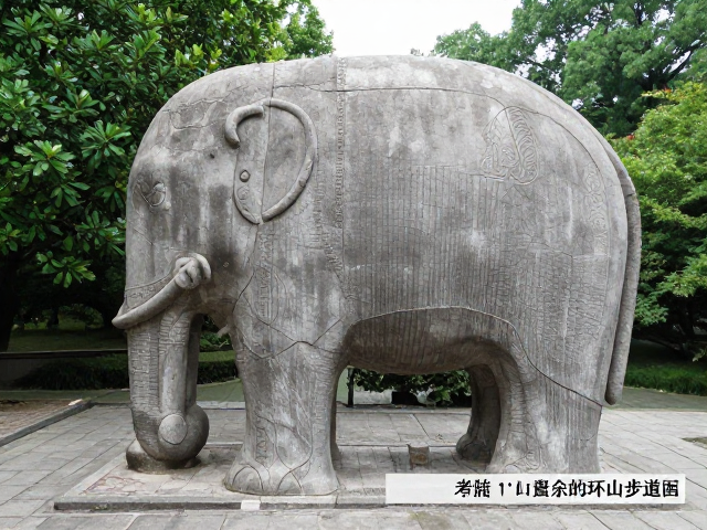 南京紫金山明孝陵石象路