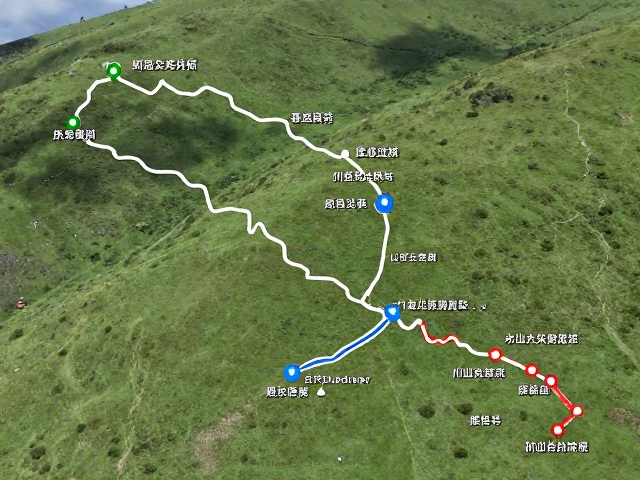 川西环线核心路径选择与路况差异