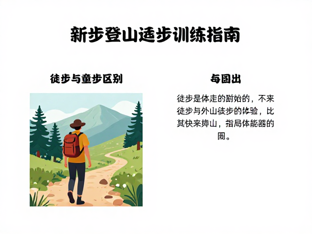 徒步与登山的核心差异与体能需求解析