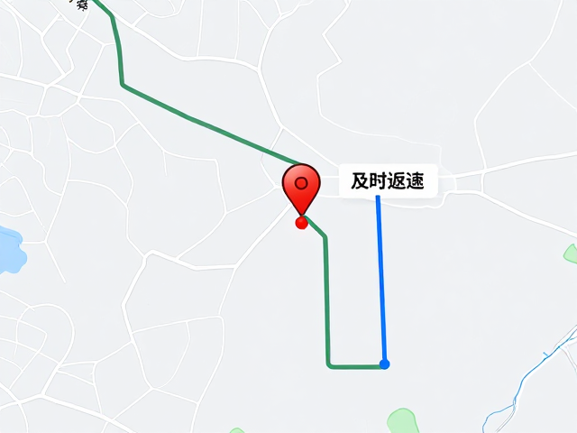 地图指南针实操，实时定位与反向轨迹返程技巧