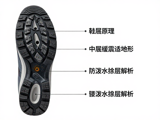 鞋底纹路原理与适用地形