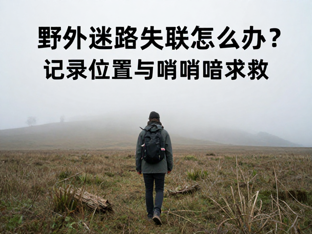 野外迷路失联怎么办？记录位置与哨音求救，关键时刻能救命