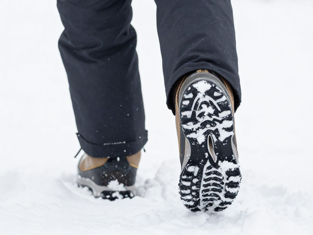 雪地环境下的行走姿态与受力技巧