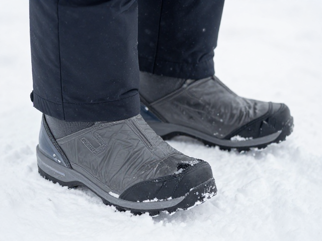 雪地防滑纹的清洁与沟槽维护