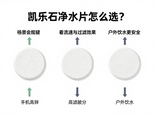 理解净水片的核心过滤逻辑与流速差异