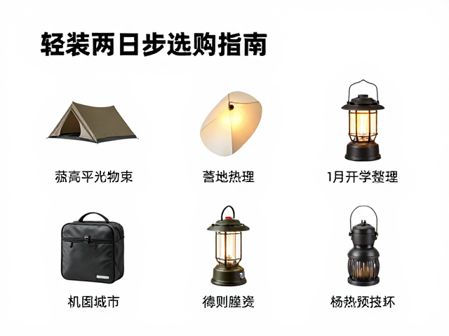 营地灯的光学特性与场景适配