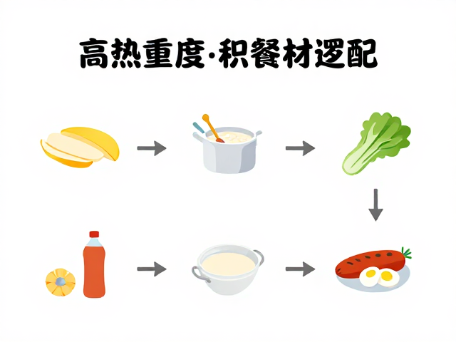 高热量密度食物的能量补给逻辑