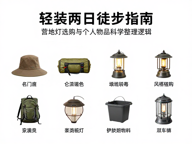 轻量化徒步的核心逻辑与装备取舍