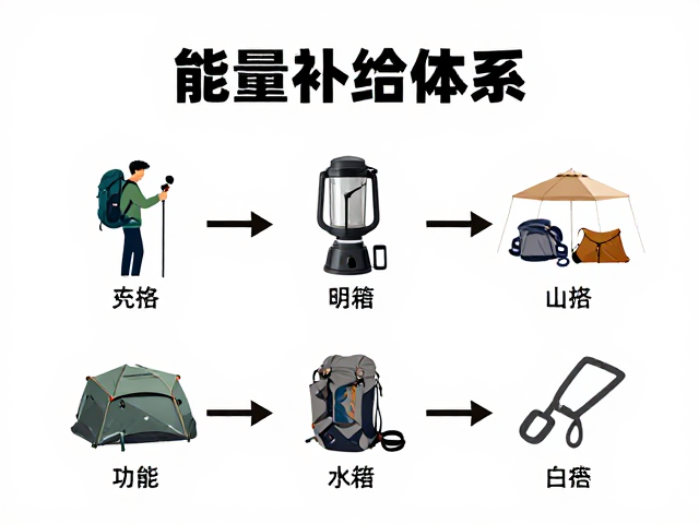 住宿策略与能量补给体系