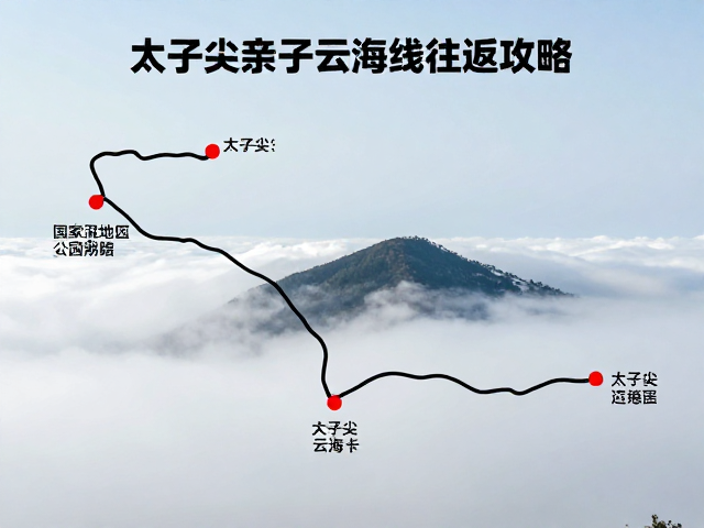 太子尖亲子云海短线，国家湿地公园往返攻略