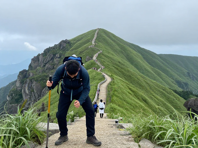 武功山轻装穿越的核心难度解析