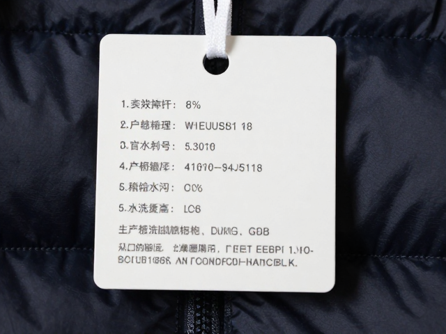 官方标签与水洗标信息核查