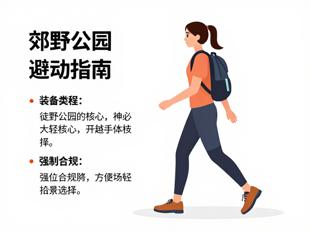 郊野公园轻运动指南，女性单人徒步的避坑与装备推荐