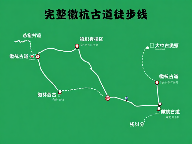 周末放松指南,完整徽杭古道徒步线及沿途美食打卡点