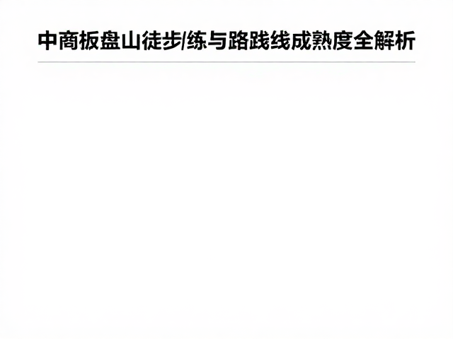 路线成熟度的识别与风险评估