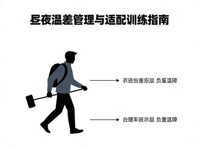 昼夜温差下的生理适应与衣物分层策略