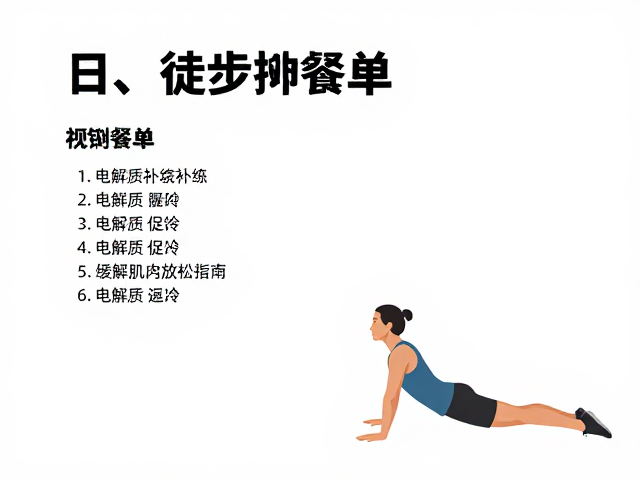 运动后专业拉伸放松指南:缓解肌肉僵硬与促进恢复