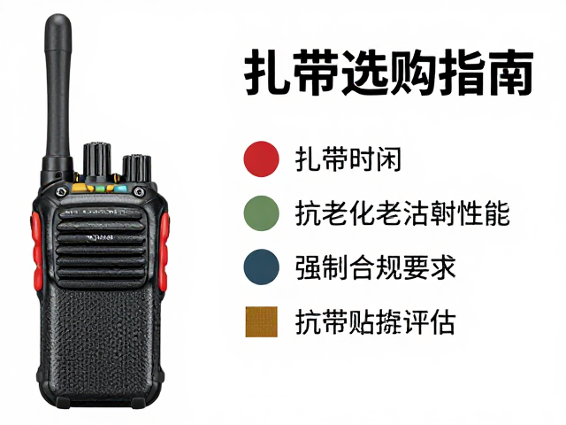 扎带材质特性与抗老化性能评估