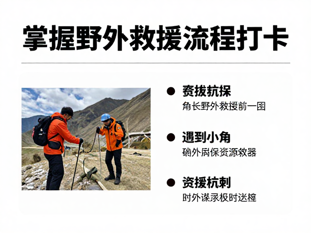 掌握野外救援流程与响应机制