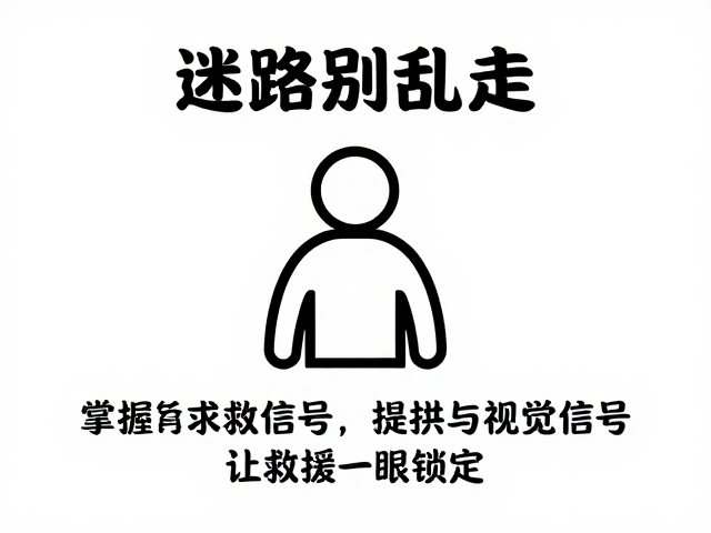 迷路后的黄金自救原则