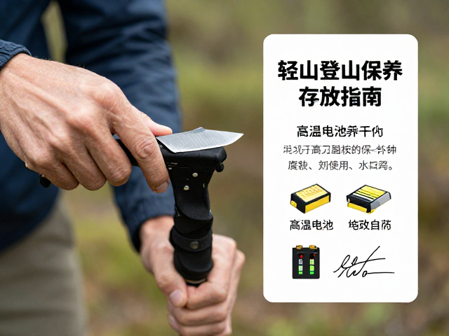轻量化登山杖保养，刀刃打磨与高温电池存放指南