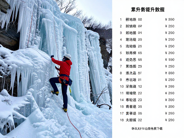华北太行山系冰挂徒步路线解析